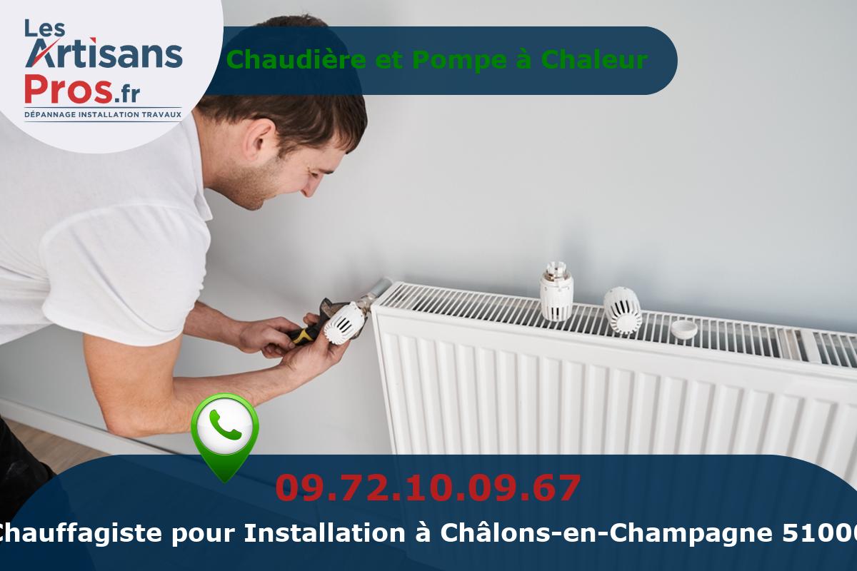 Installation de Chauffage Châlons-en-Champagne