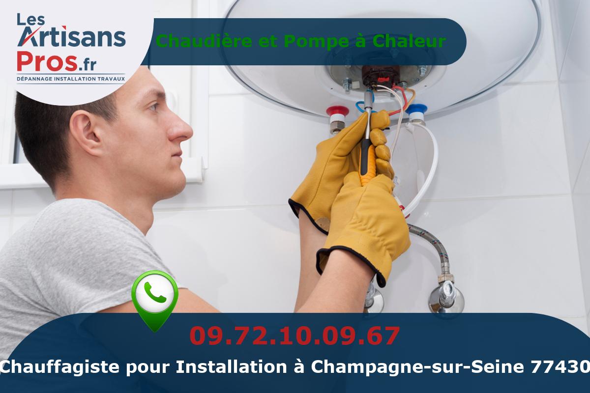 Installation de Chauffage Champagne-sur-Seine