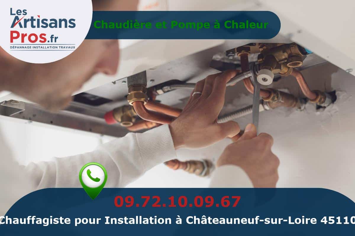 Installation de Chauffage Châteauneuf-sur-Loire