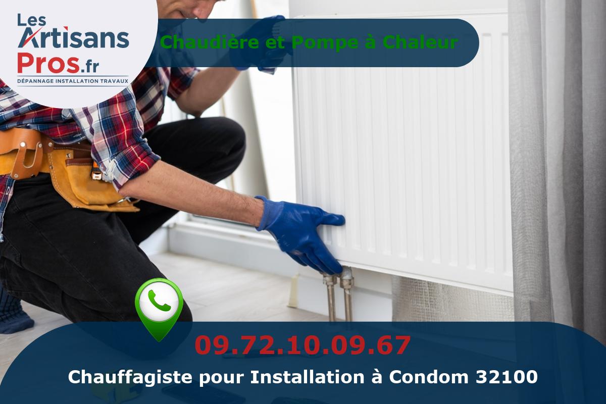 Installation de Chauffage Condom