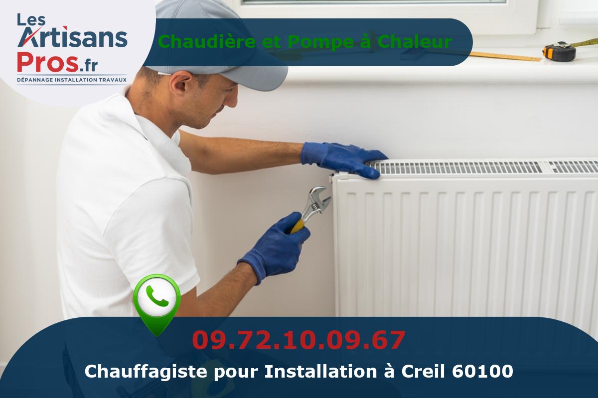 Installation de Chauffage Creil