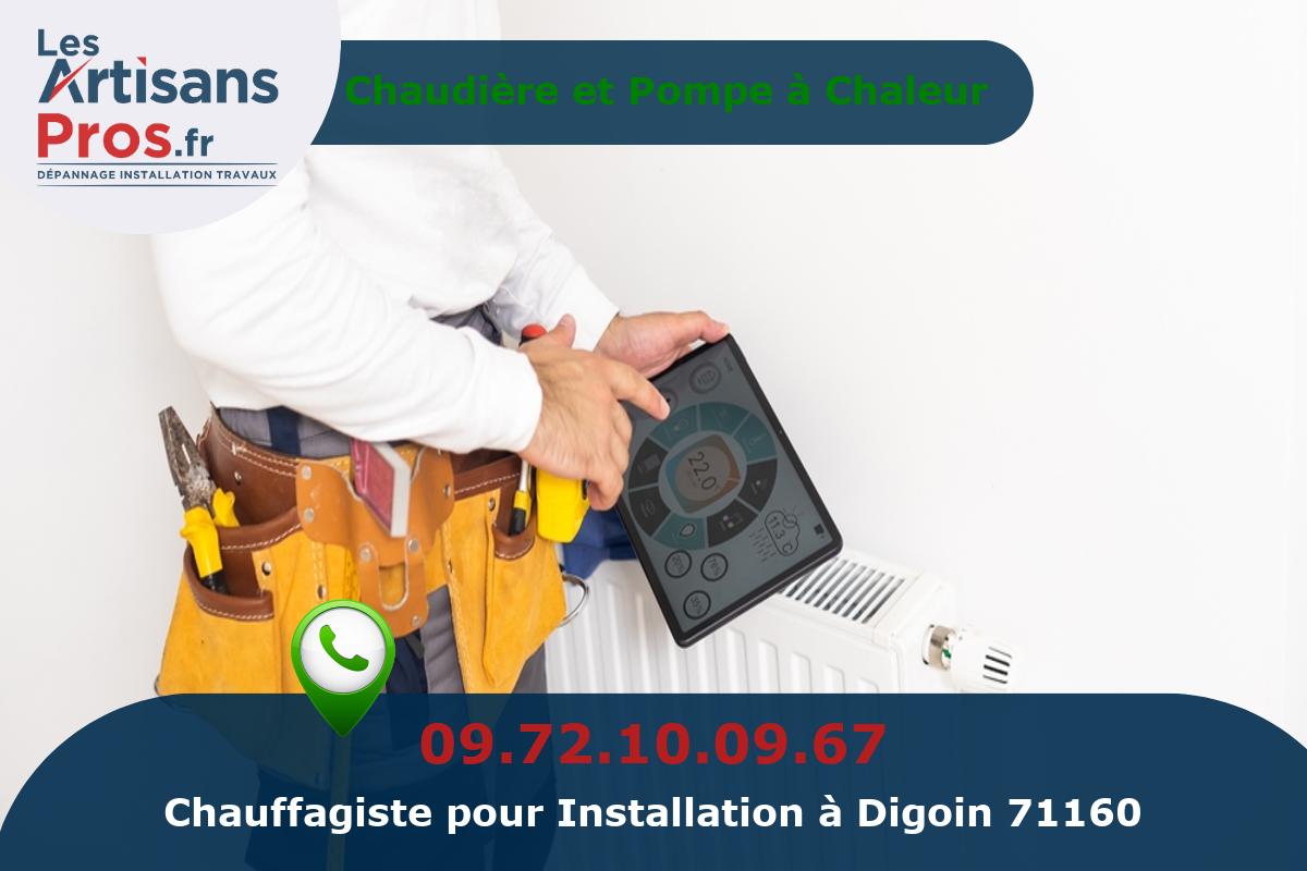 Installation de Chauffage Digoin