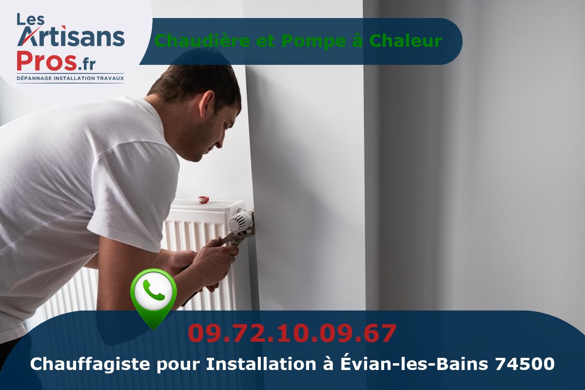 Installation de Chauffage Évian-les-Bains