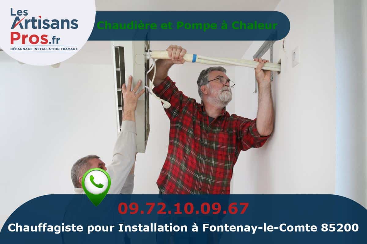 Installation de Chauffage Fontenay-le-Comte