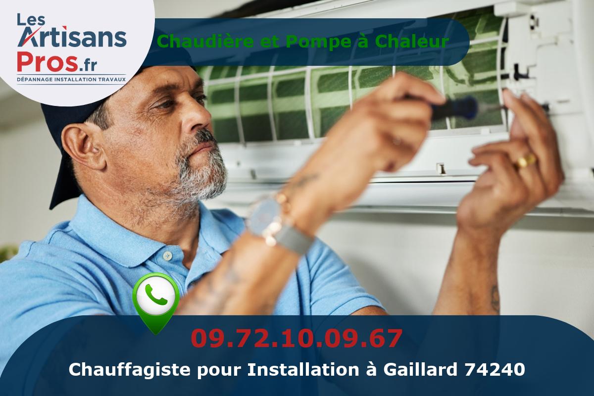 Installation de Chauffage Gaillard