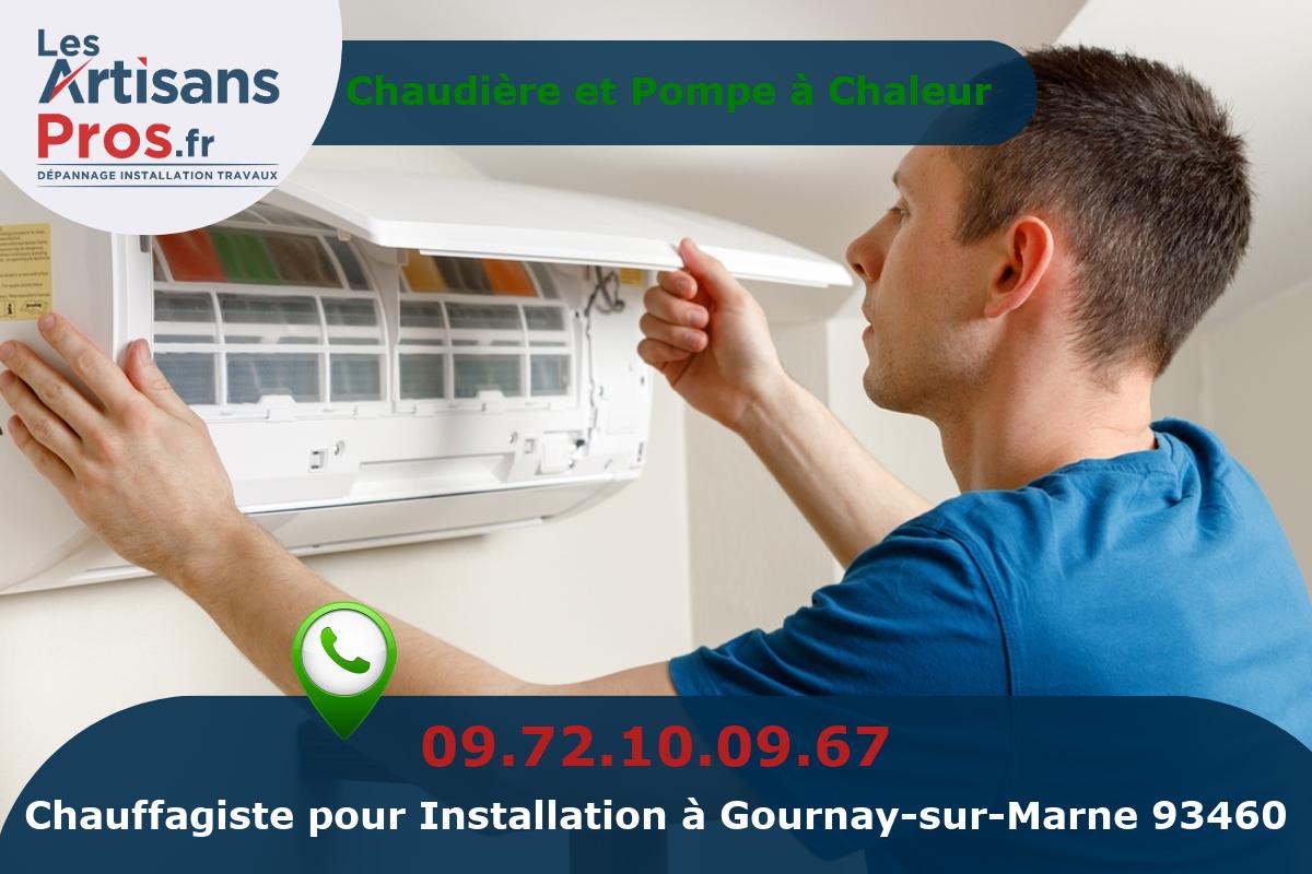 Installation de Chauffage Gournay-sur-Marne