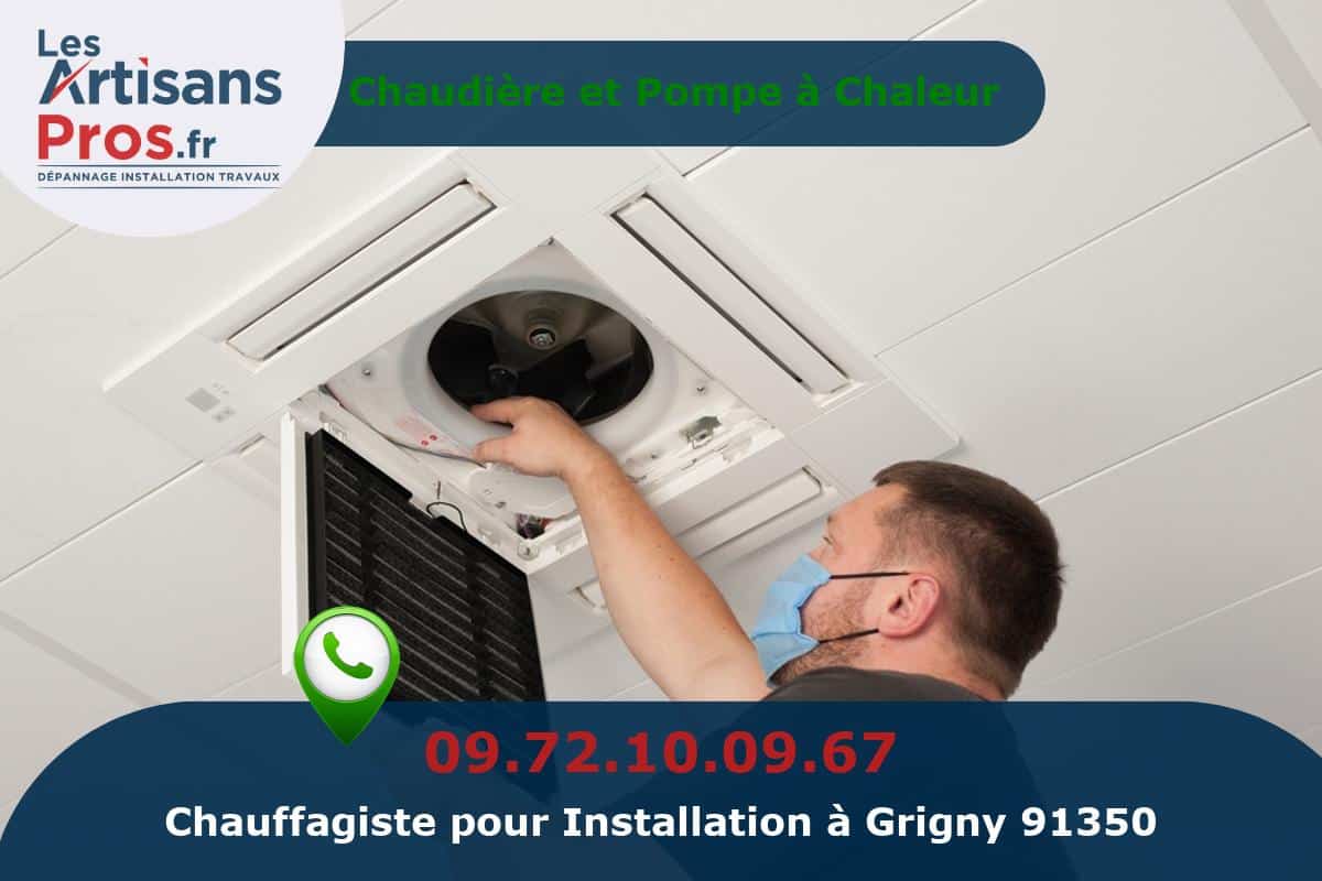 Installation de Chauffage Grigny