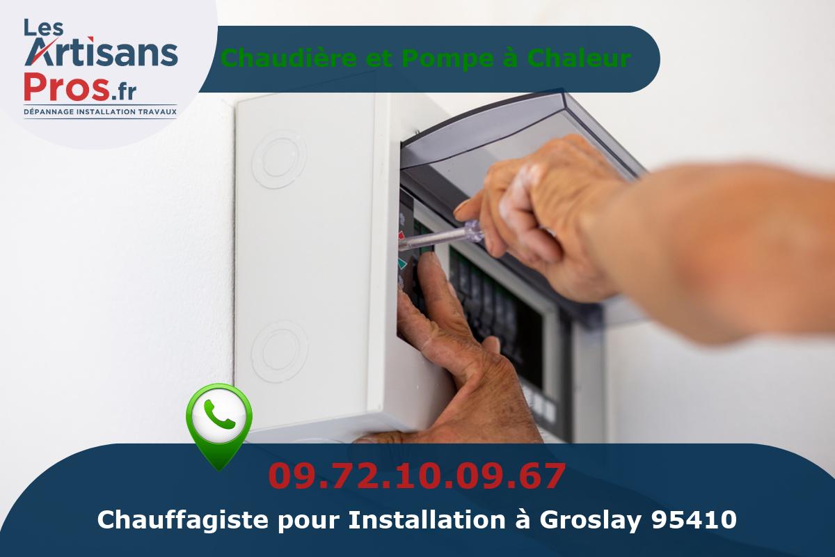 Installation de Chauffage Groslay