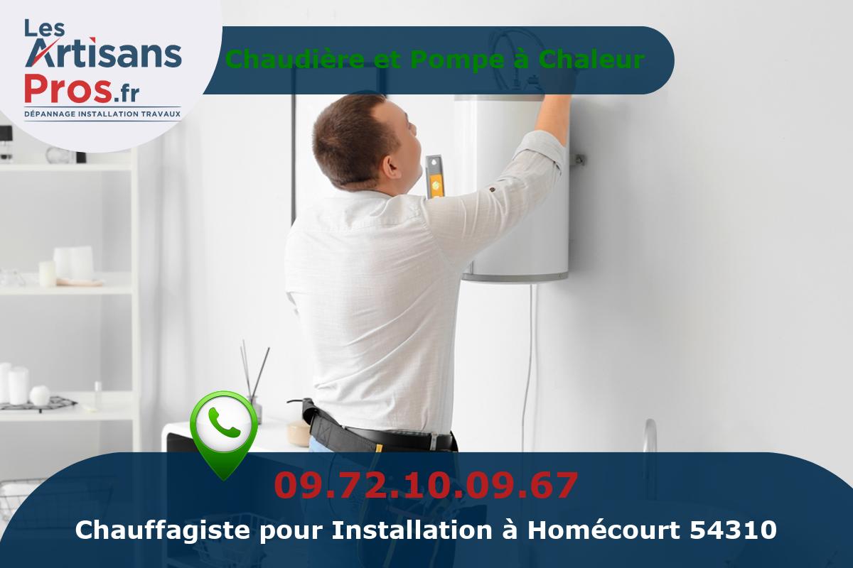 Installation de Chauffage Homécourt