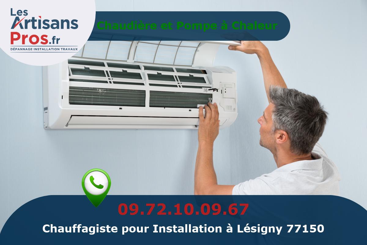 Installation de Chauffage Lésigny