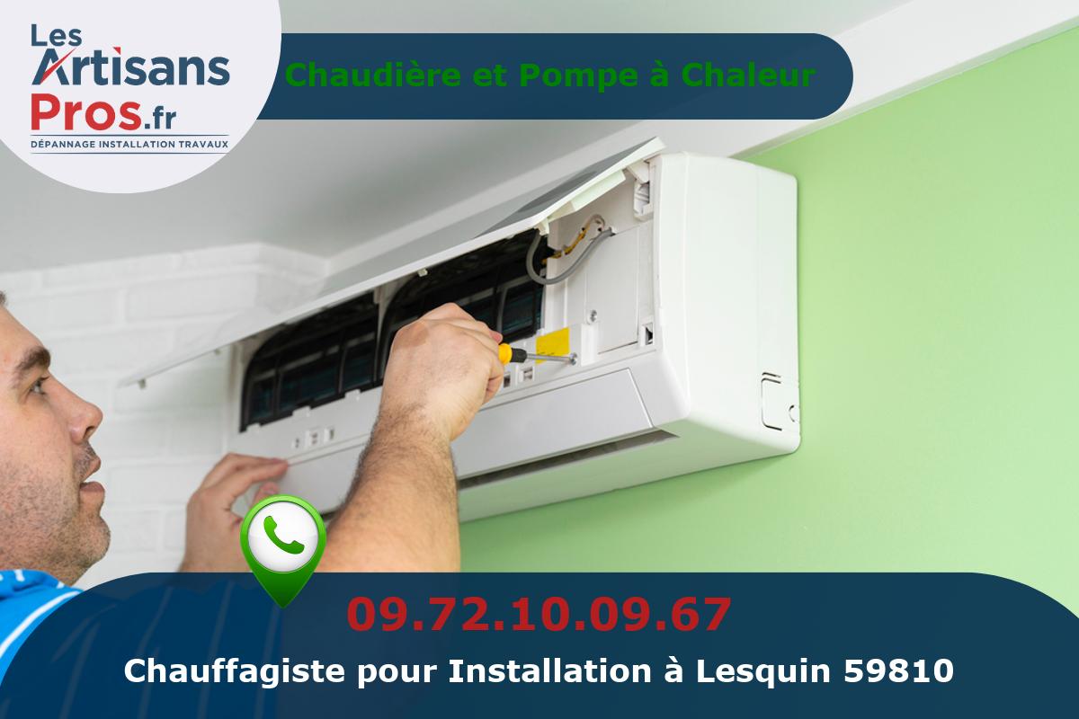 Installation de Chauffage Lesquin