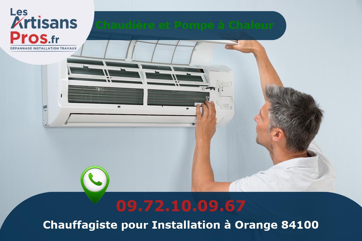 Installation de Chauffage Orange