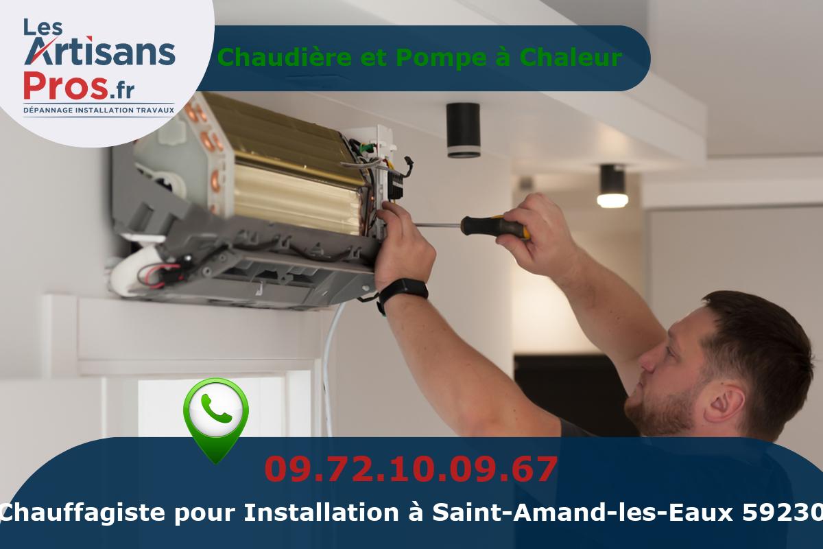 Installation de Chauffage Saint-Amand-les-Eaux