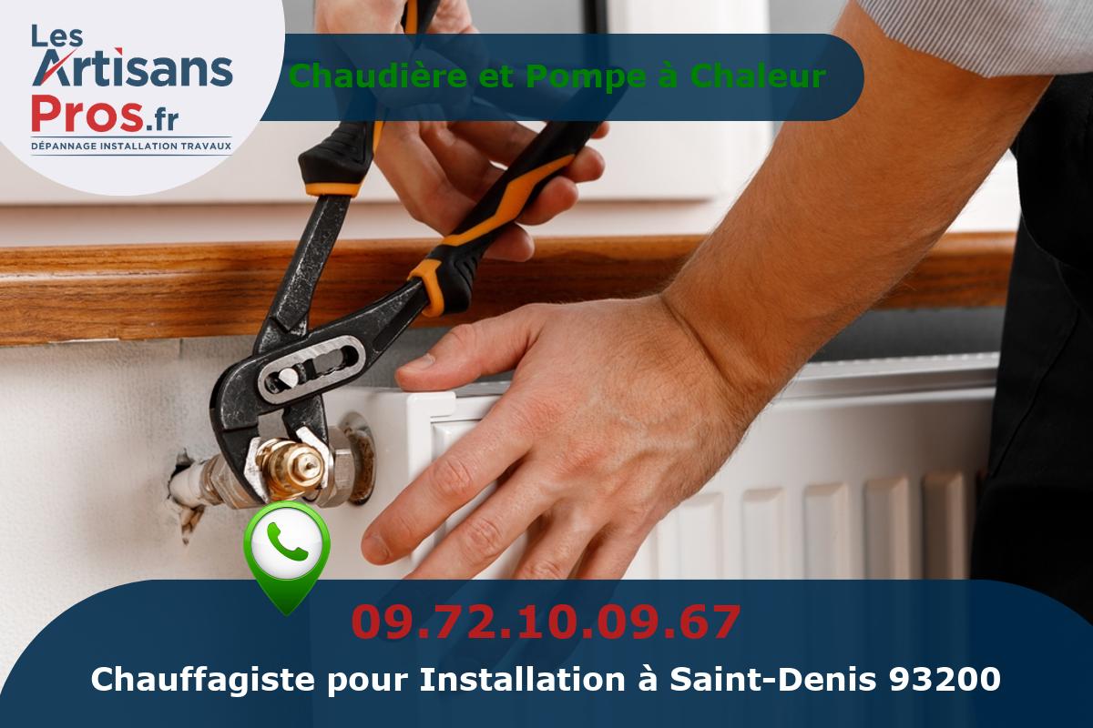 Installation de Chauffage Saint-Denis