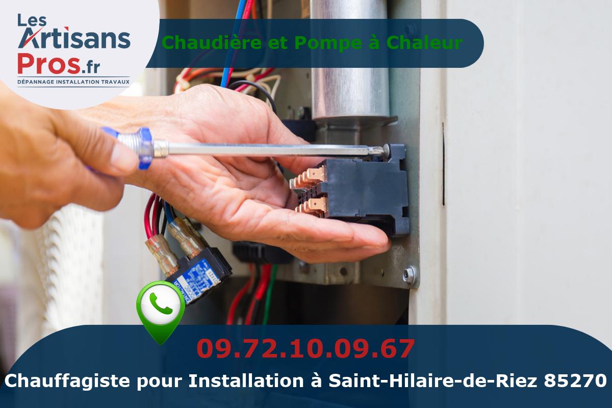 Installation de Chauffage Saint-Hilaire-de-Riez