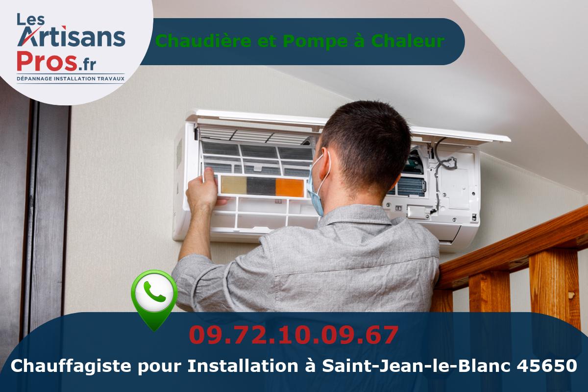 Installation de Chauffage Saint-Jean-le-Blanc