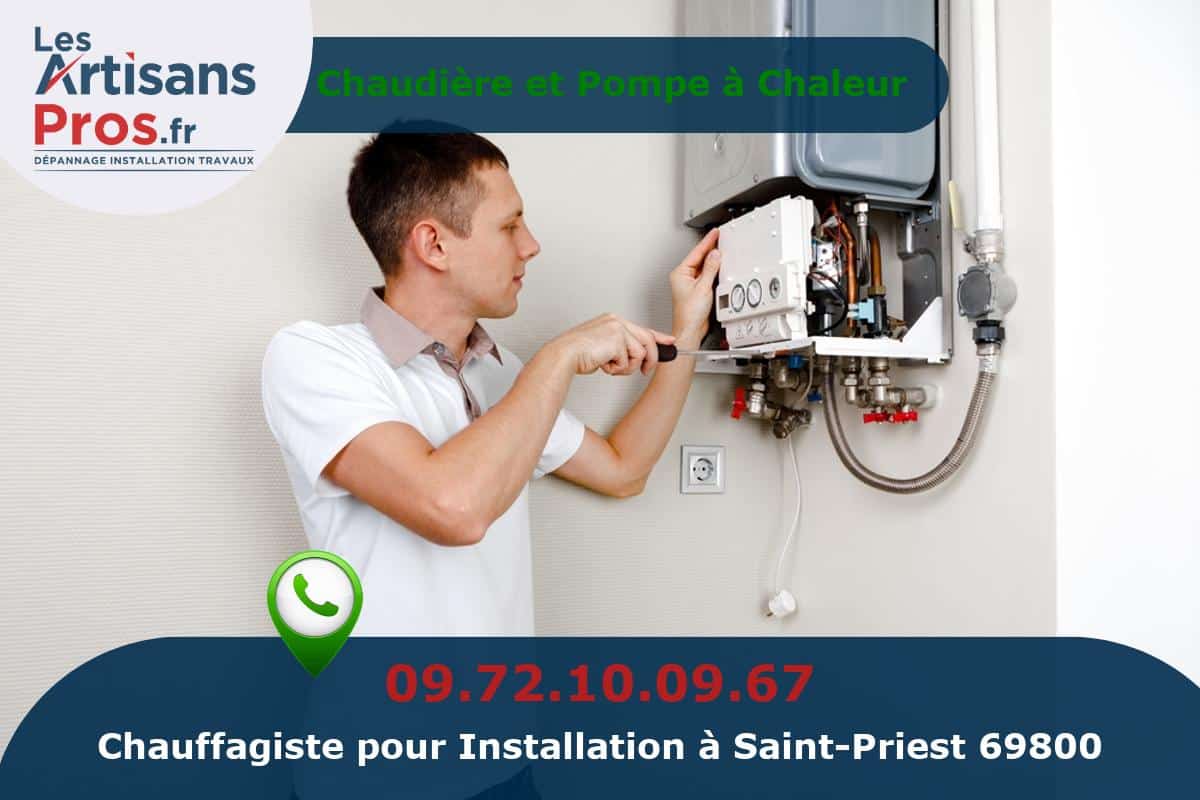 Installation de Chauffage Saint-Priest