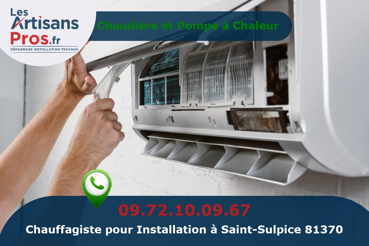 Installation de Chauffage Saint-Sulpice