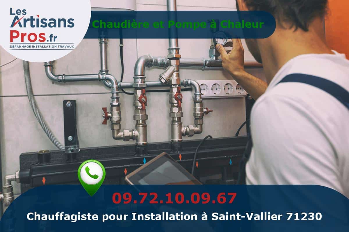 Installation de Chauffage Saint-Vallier