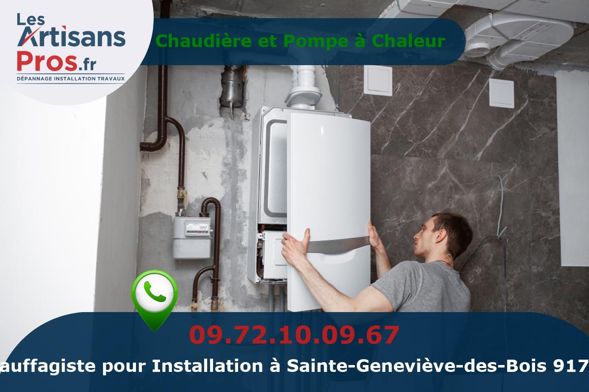 Installation de Chauffage Sainte-Geneviève-des-Bois