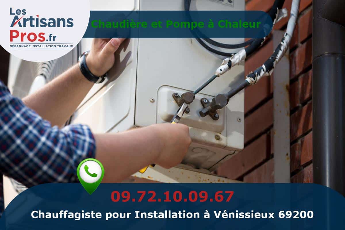 Installation de Chauffage Vénissieux