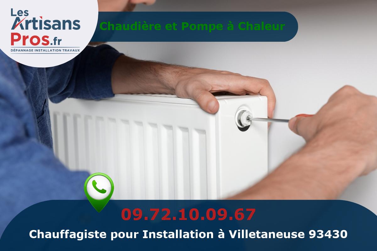 Installation de Chauffage Villetaneuse