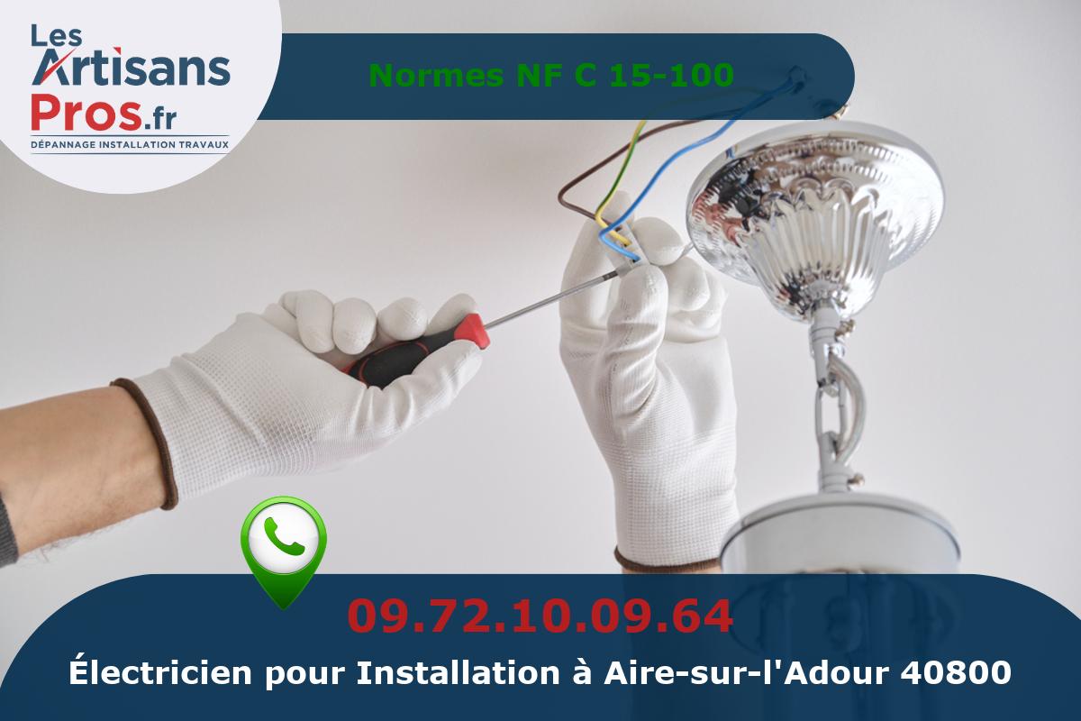 Installation Électrique Aire-sur-l’Adour