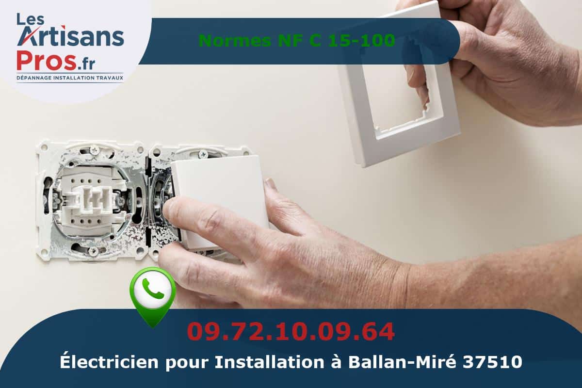 Installation Électrique Ballan-Miré