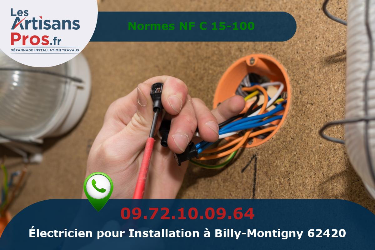 Installation Électrique Billy-Montigny