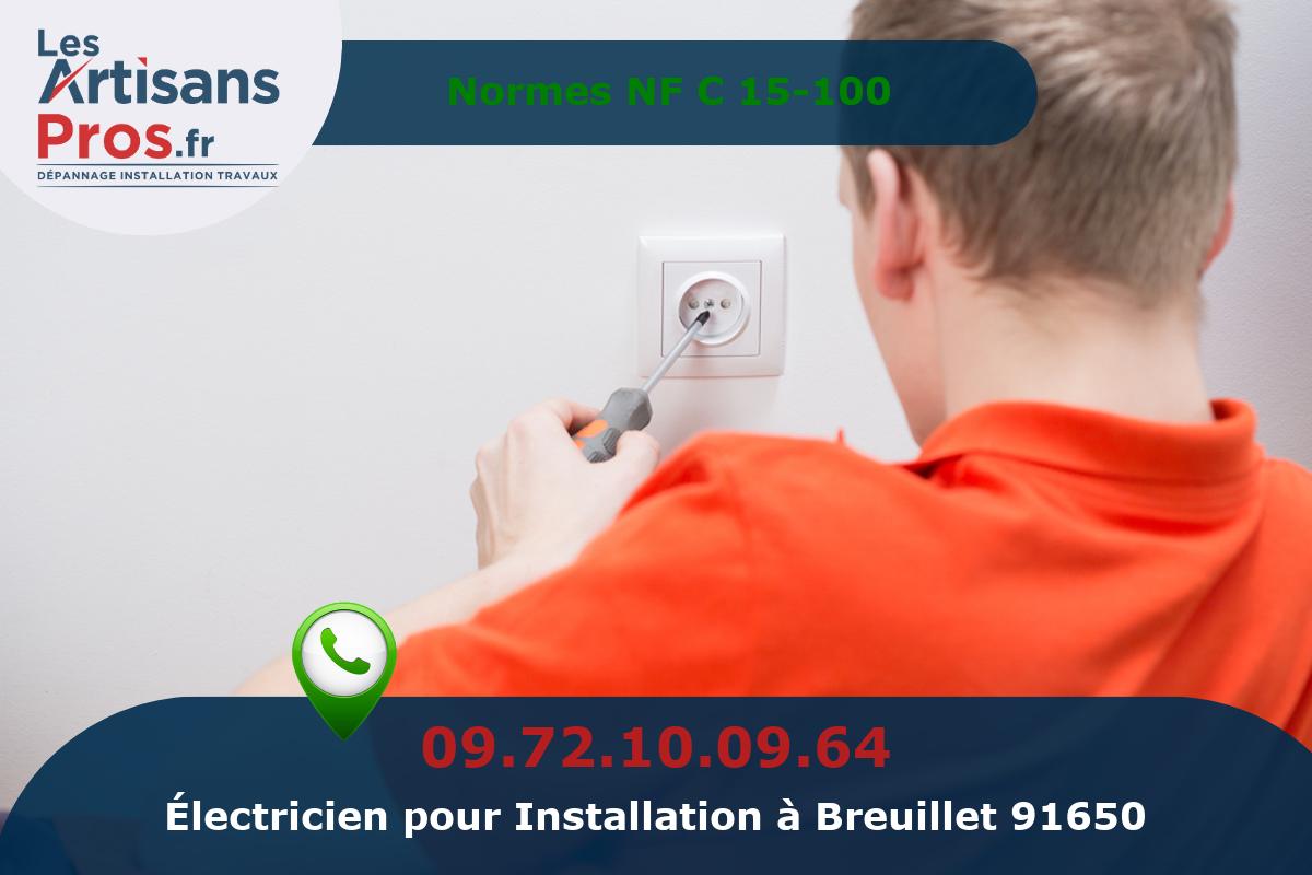 Installation Électrique Breuillet