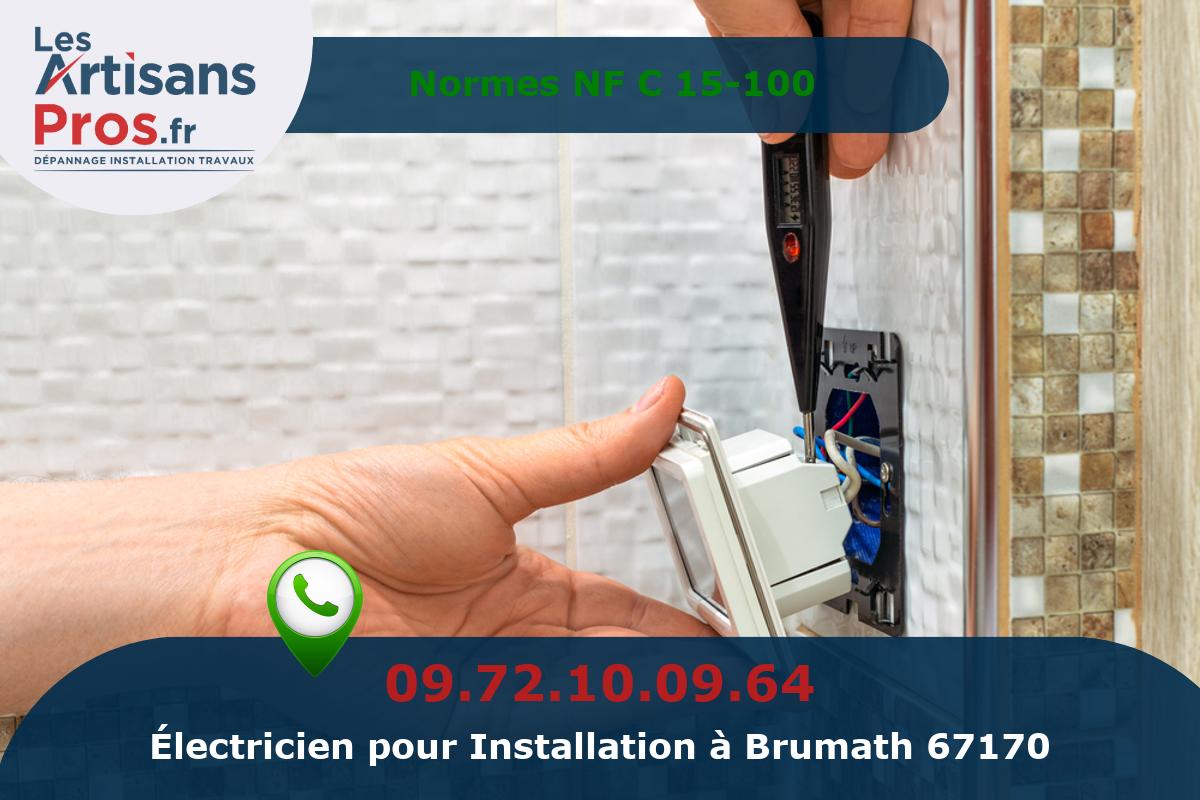 Installation Électrique Brumath