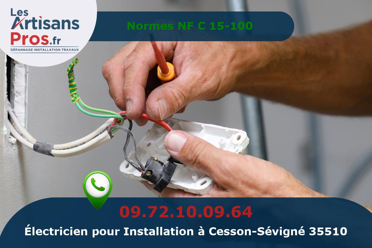 Installation Électrique Cesson-Sévigné