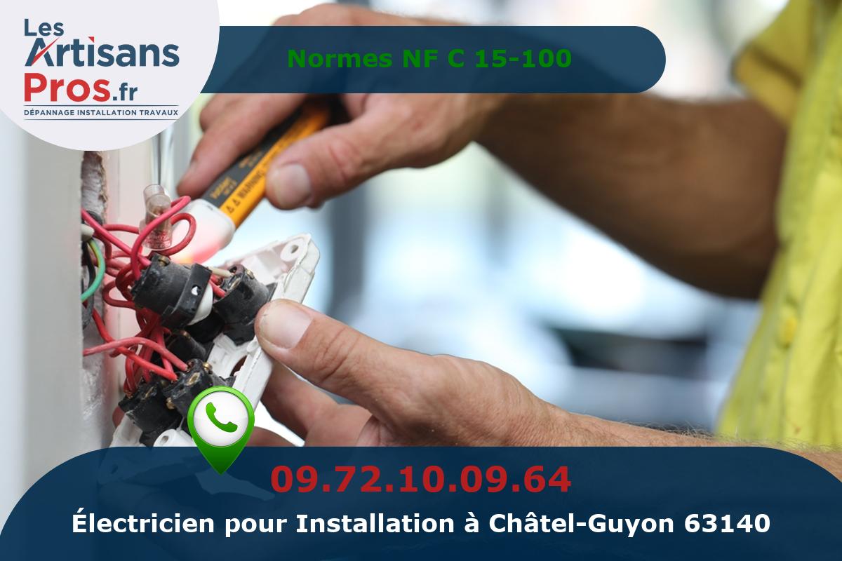 Installation Électrique Châtel-Guyon