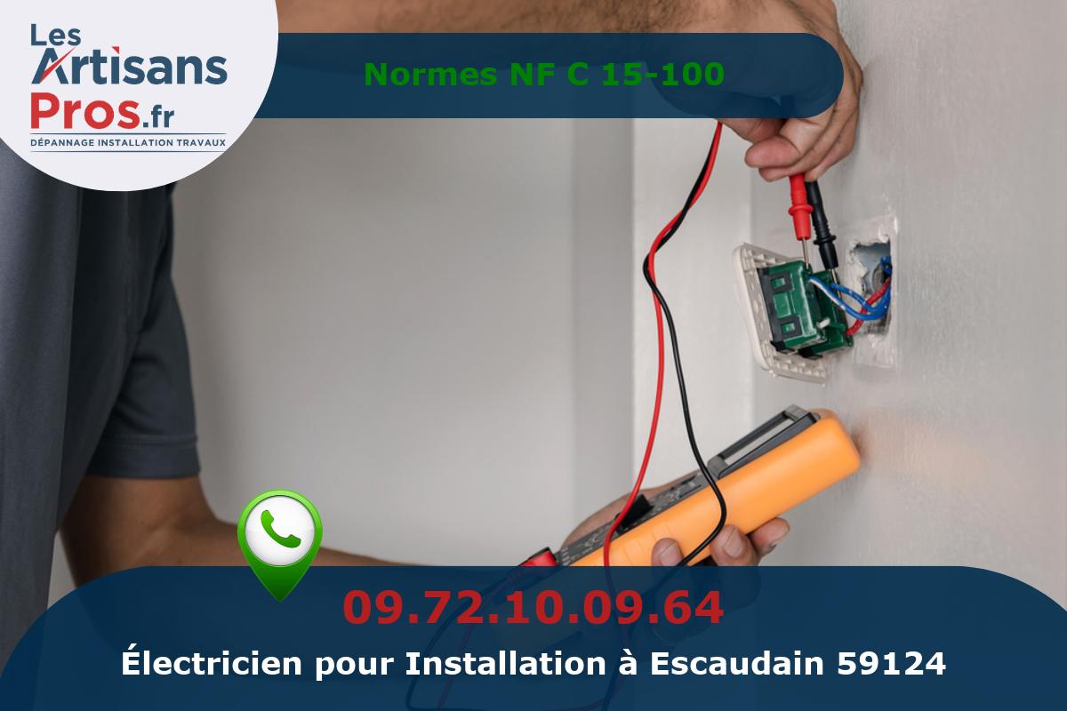 Installation Électrique Escaudain