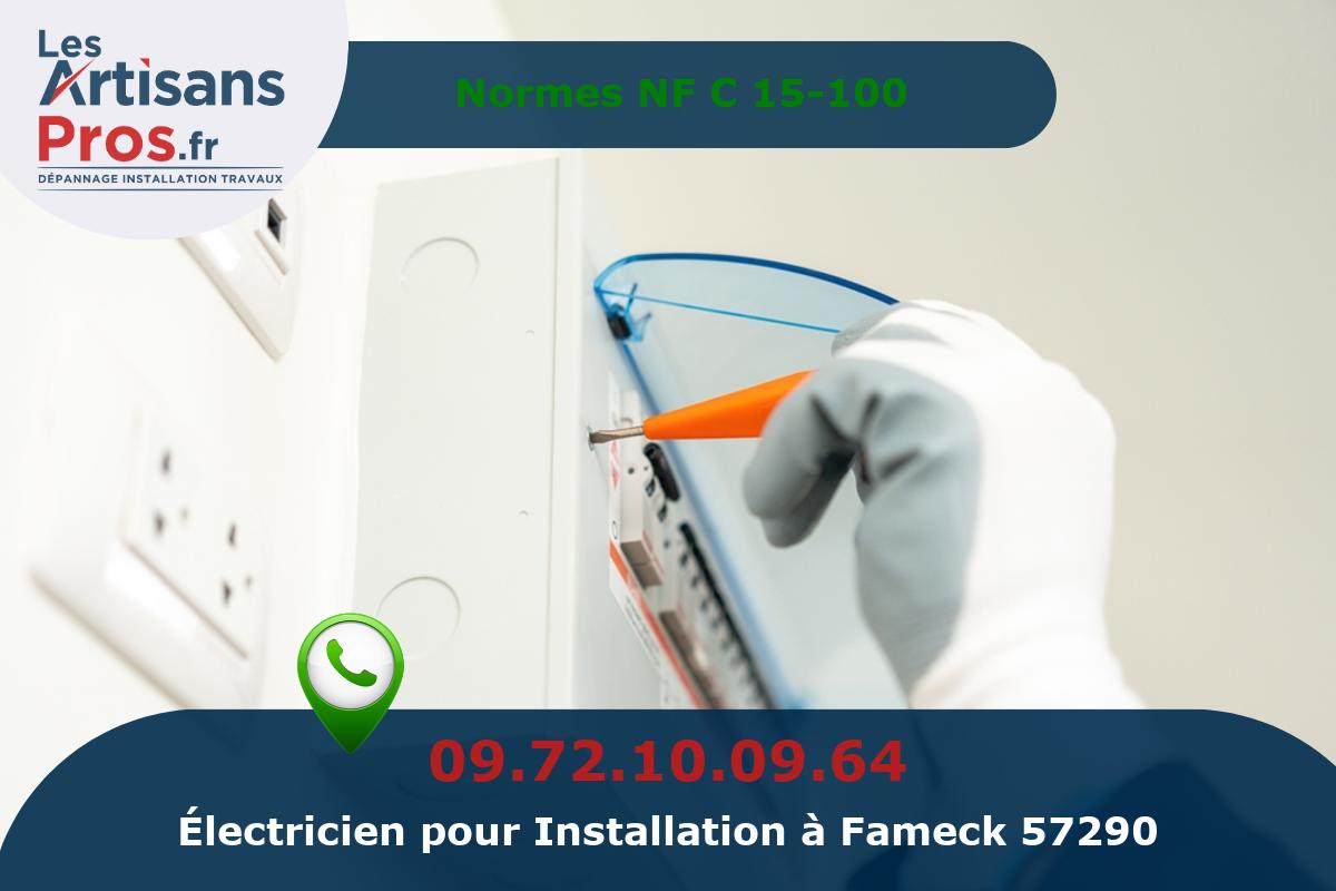 Installation Électrique Fameck