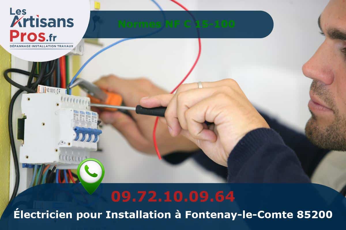 Installation Électrique Fontenay-le-Comte