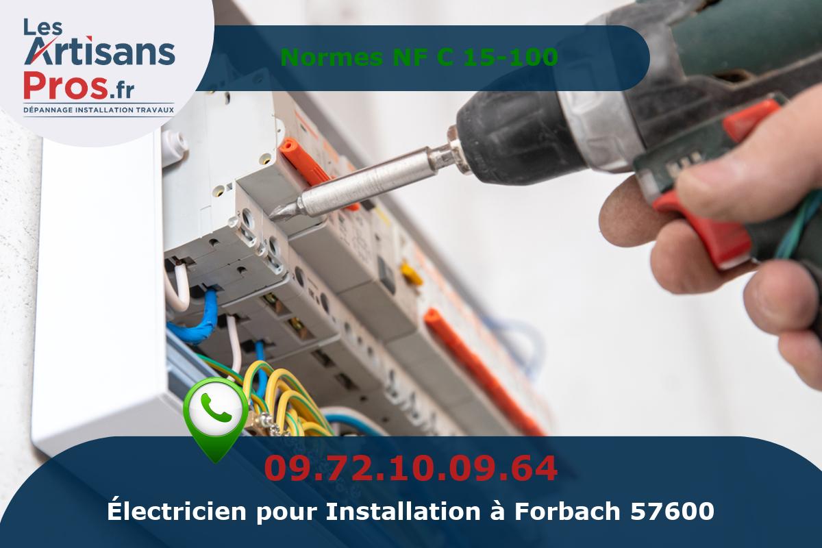 Installation Électrique Forbach