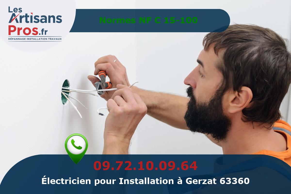 Installation Électrique Gerzat