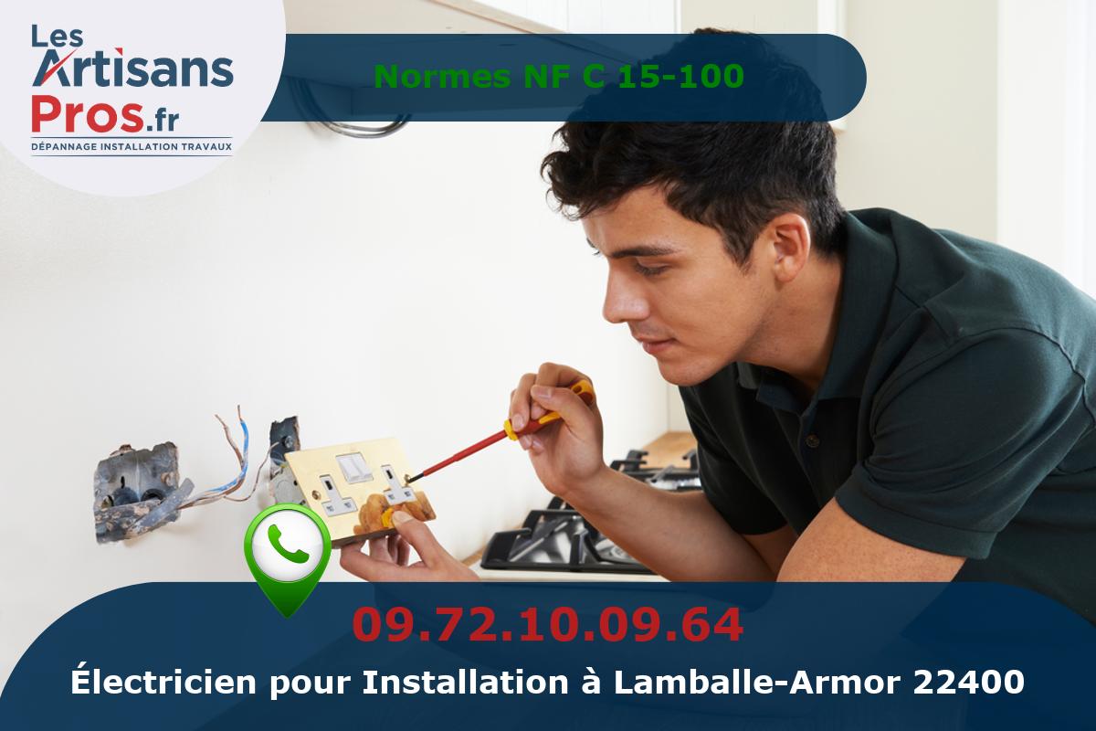 Installation Électrique Lamballe-Armor