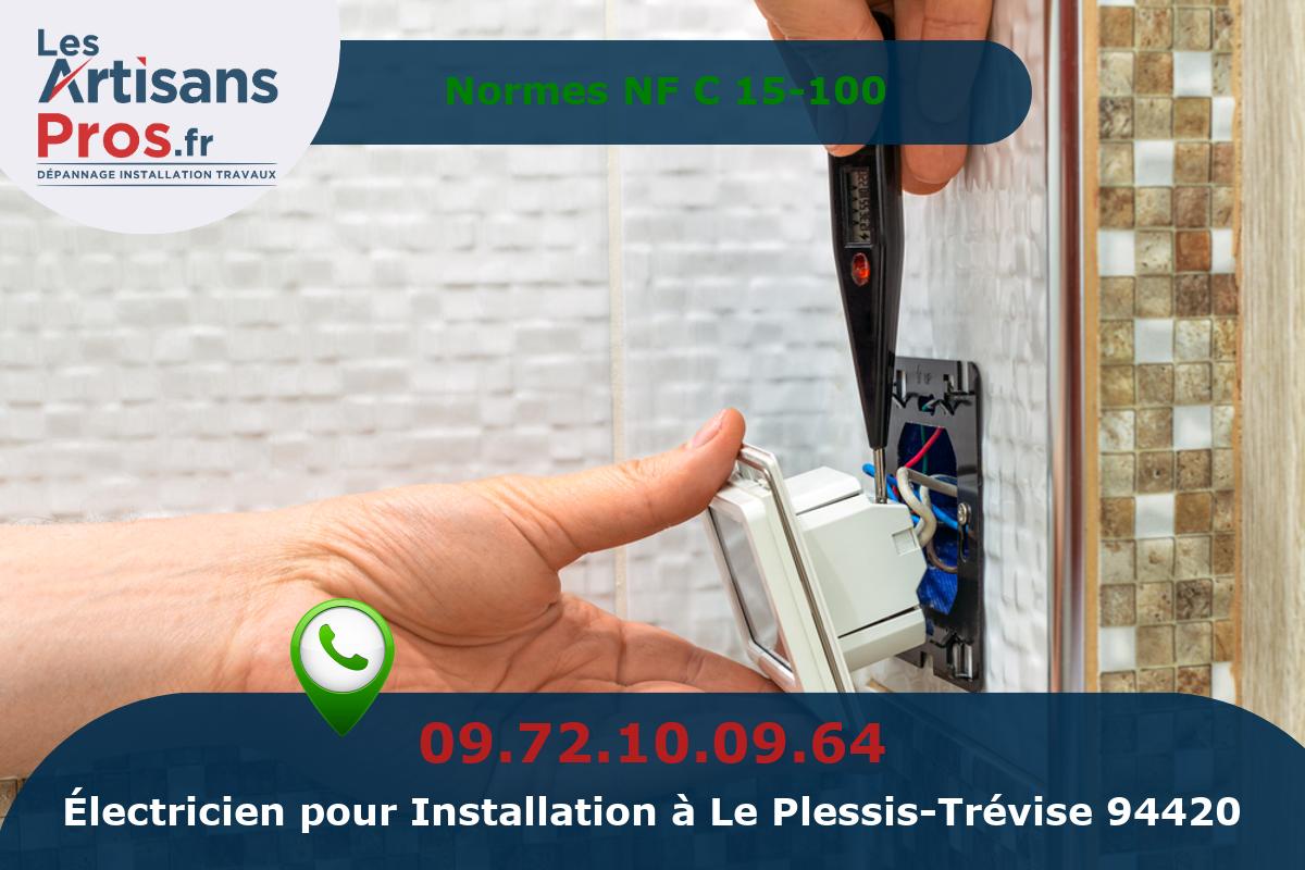 Installation Électrique Le Plessis-Trévise