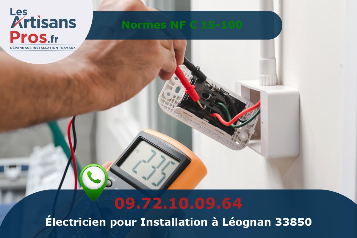 Installation Électrique Léognan