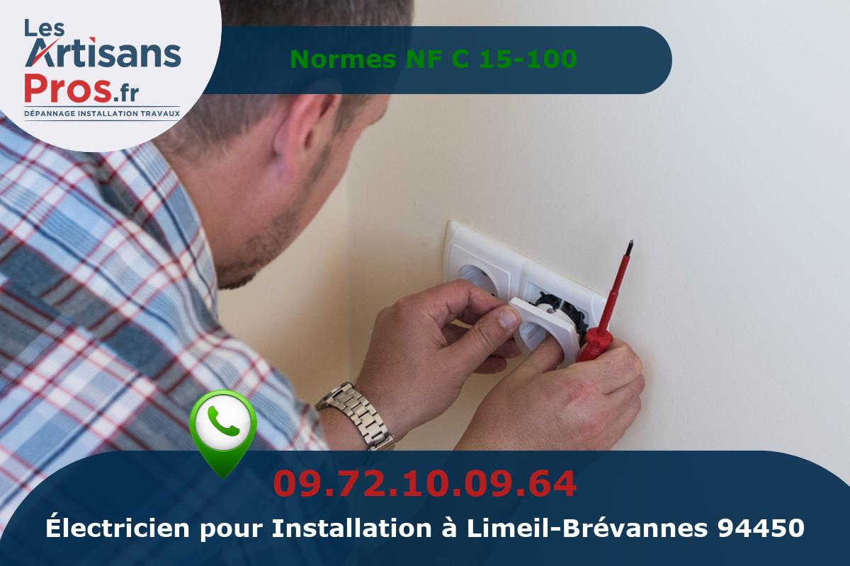 Installation Électrique Limeil-Brévannes