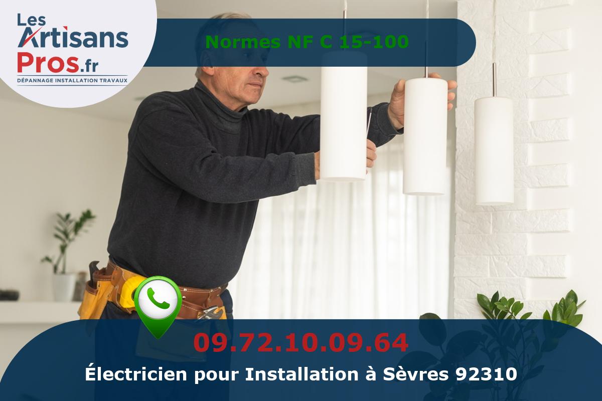 Installation Électrique Sèvres