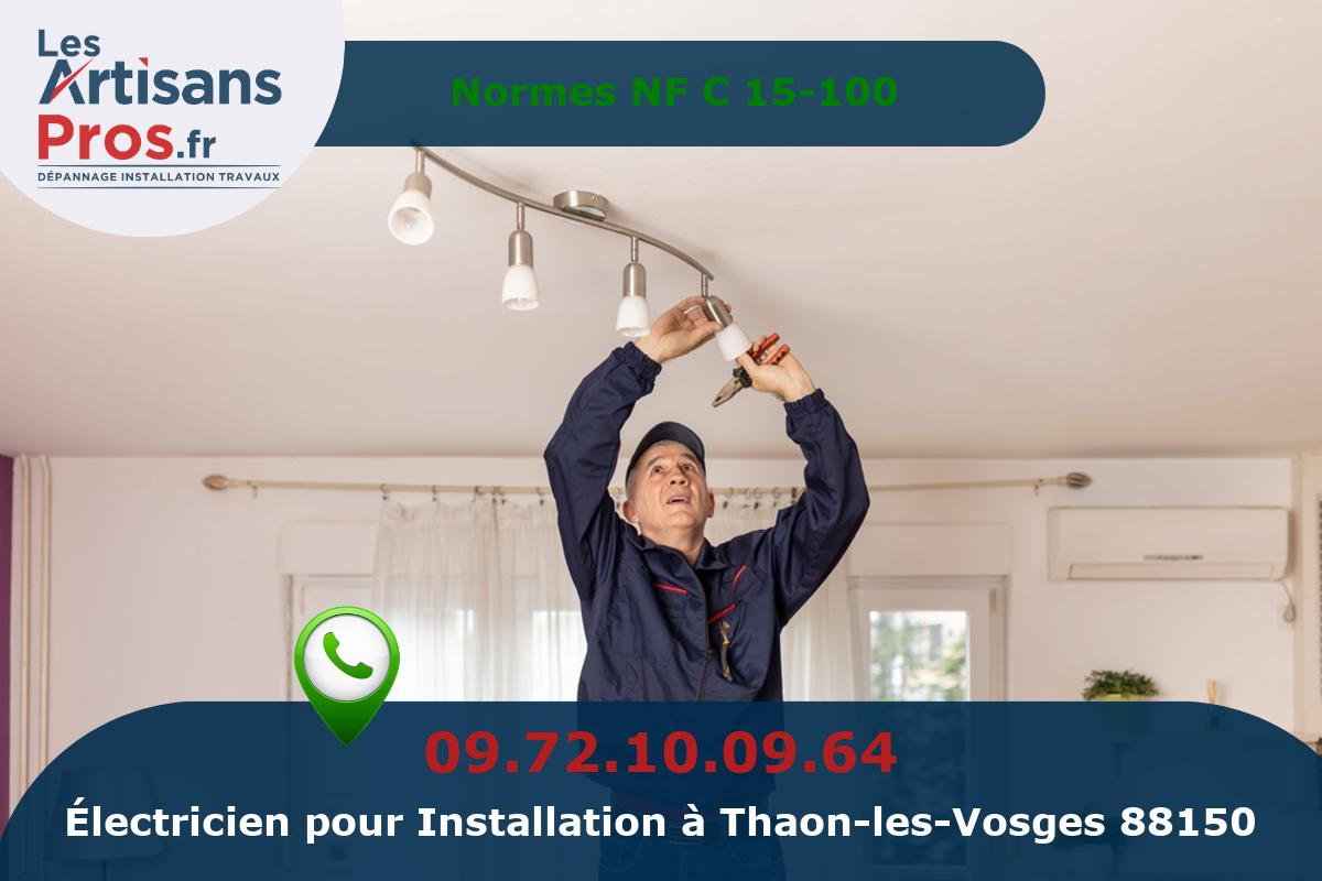 Installation Électrique Thaon-les-Vosges