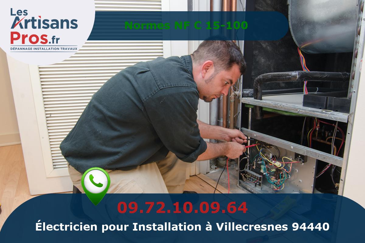 Installation Électrique Villecresnes