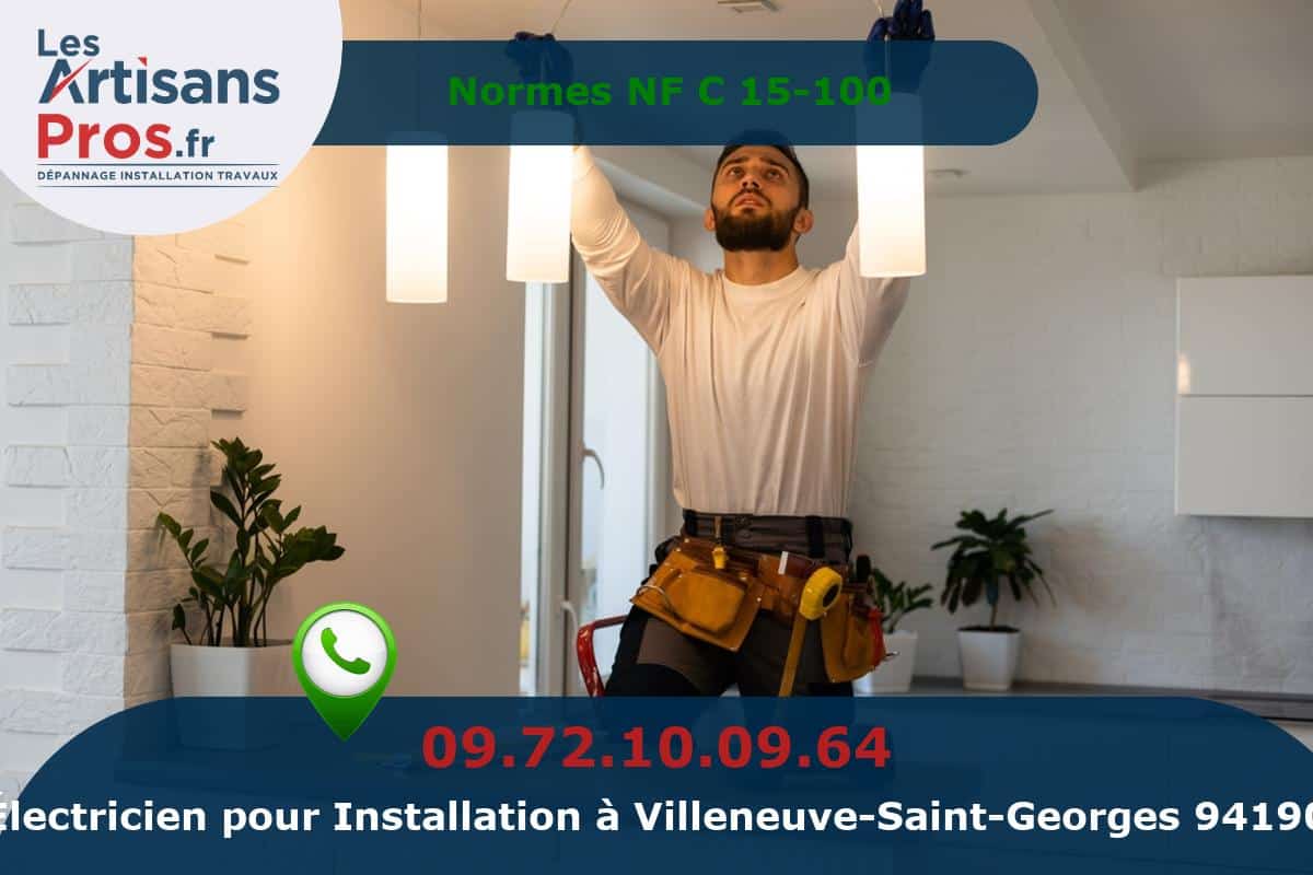 Installation Électrique Villeneuve-Saint-Georges