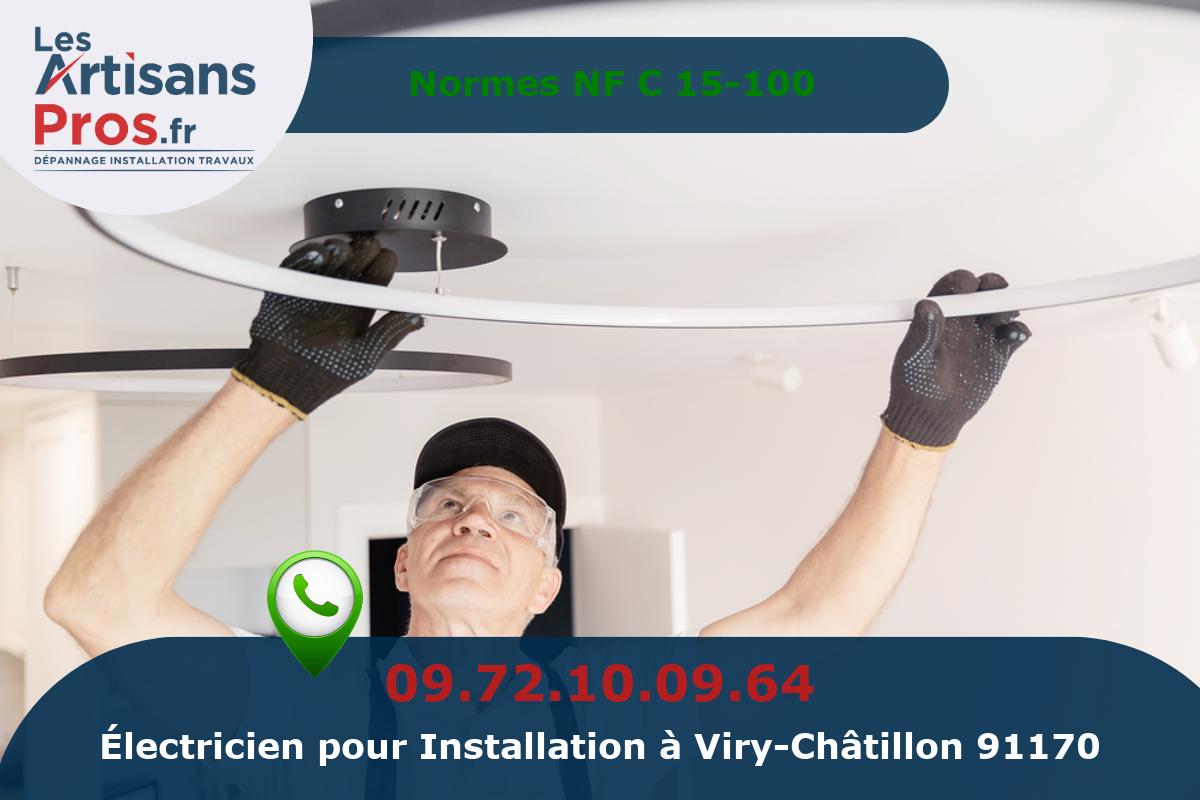 Installation Électrique Viry-Châtillon