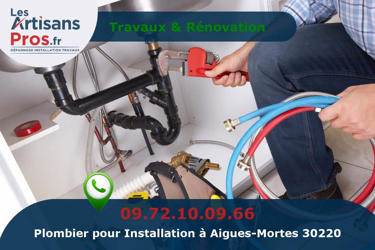 Installation de Plomberie Aigues-Mortes