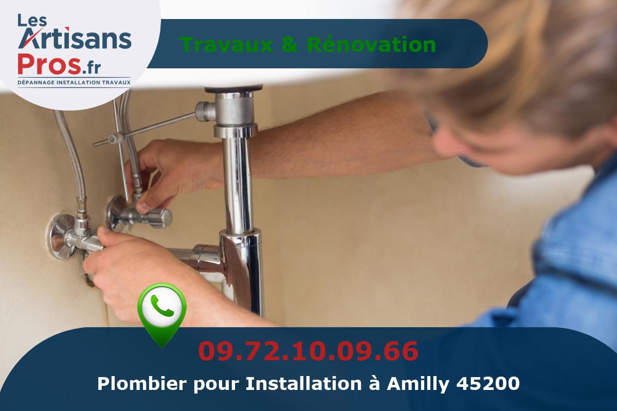 Installation de Plomberie Amilly