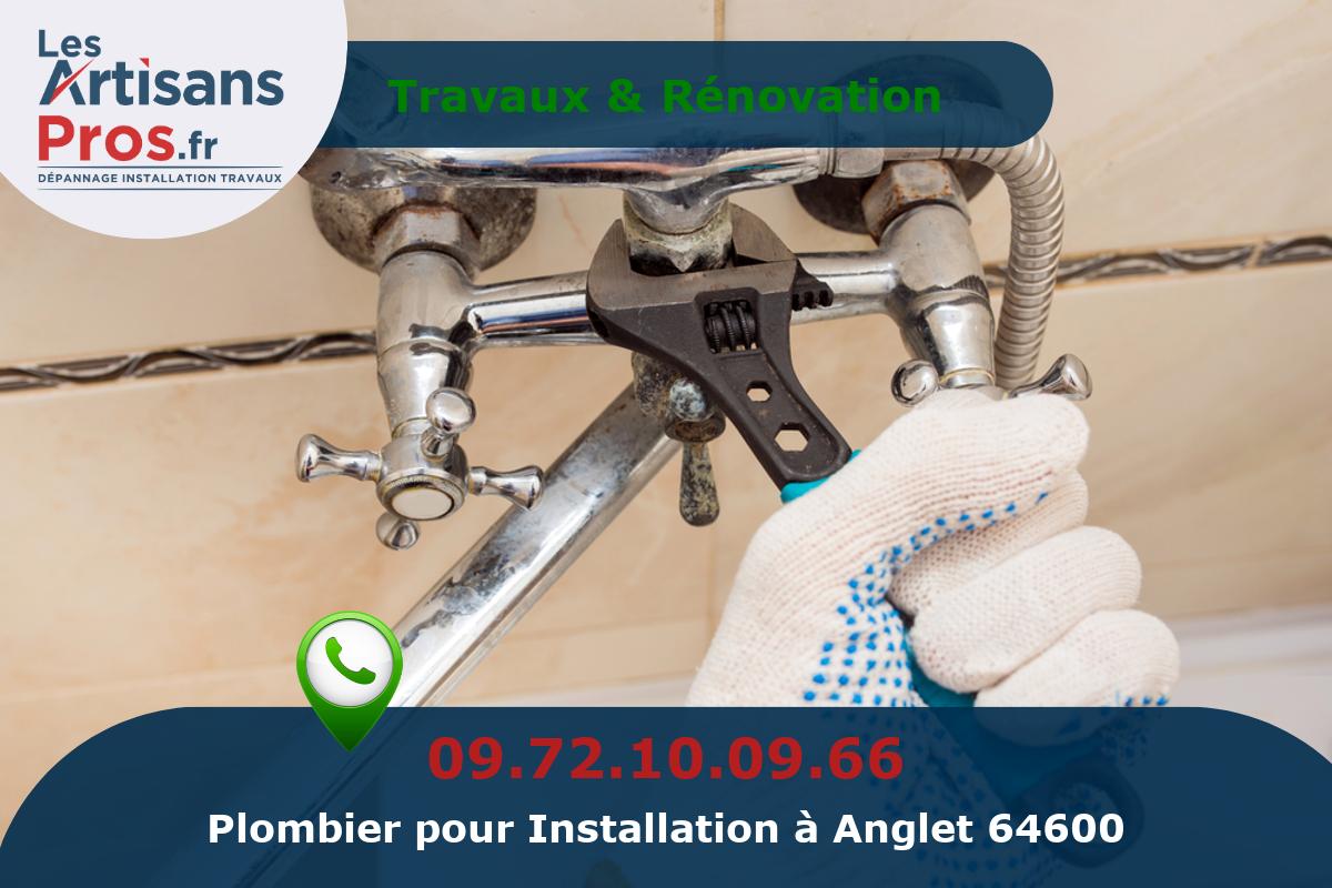 Installation de Plomberie Anglet